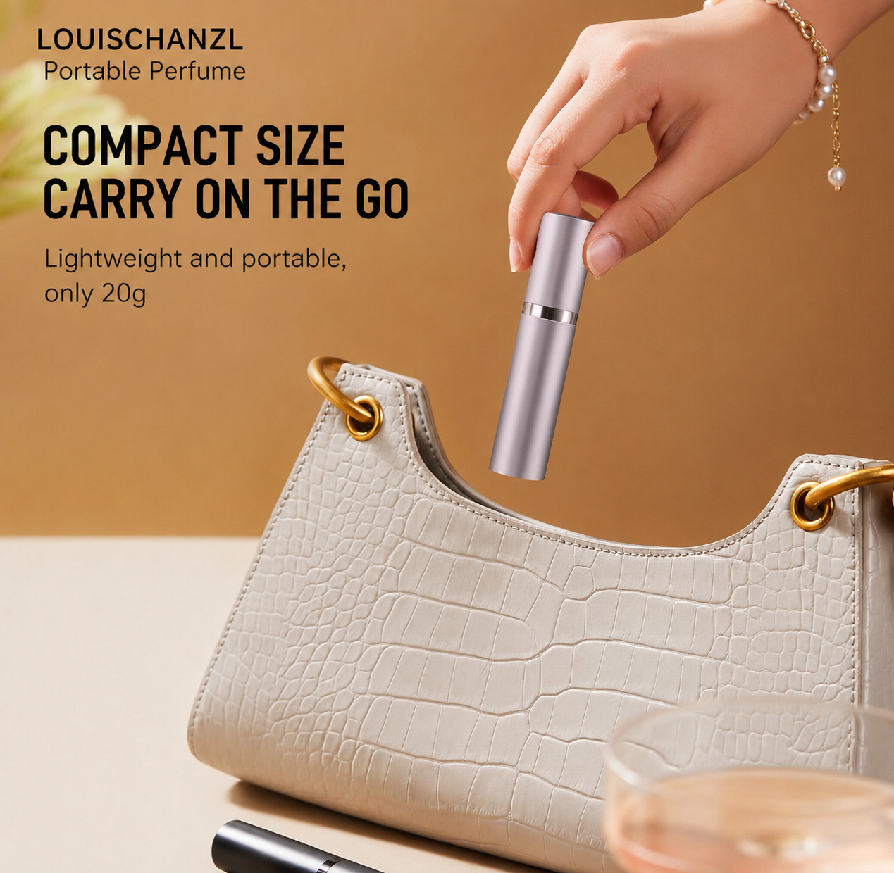 XTRA ScentSnap – Refillable Travel Perfume Atomiser
