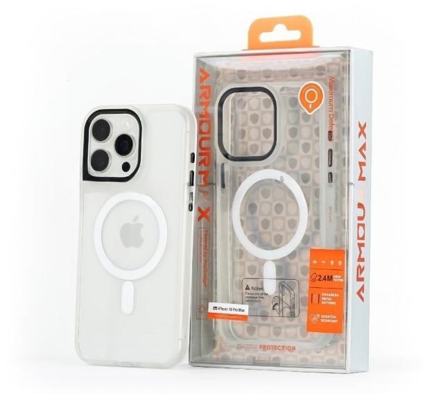 ArmourMax IPhone 12 Pro Max Metal Accessories Soft Grip Shockproof Case MS
