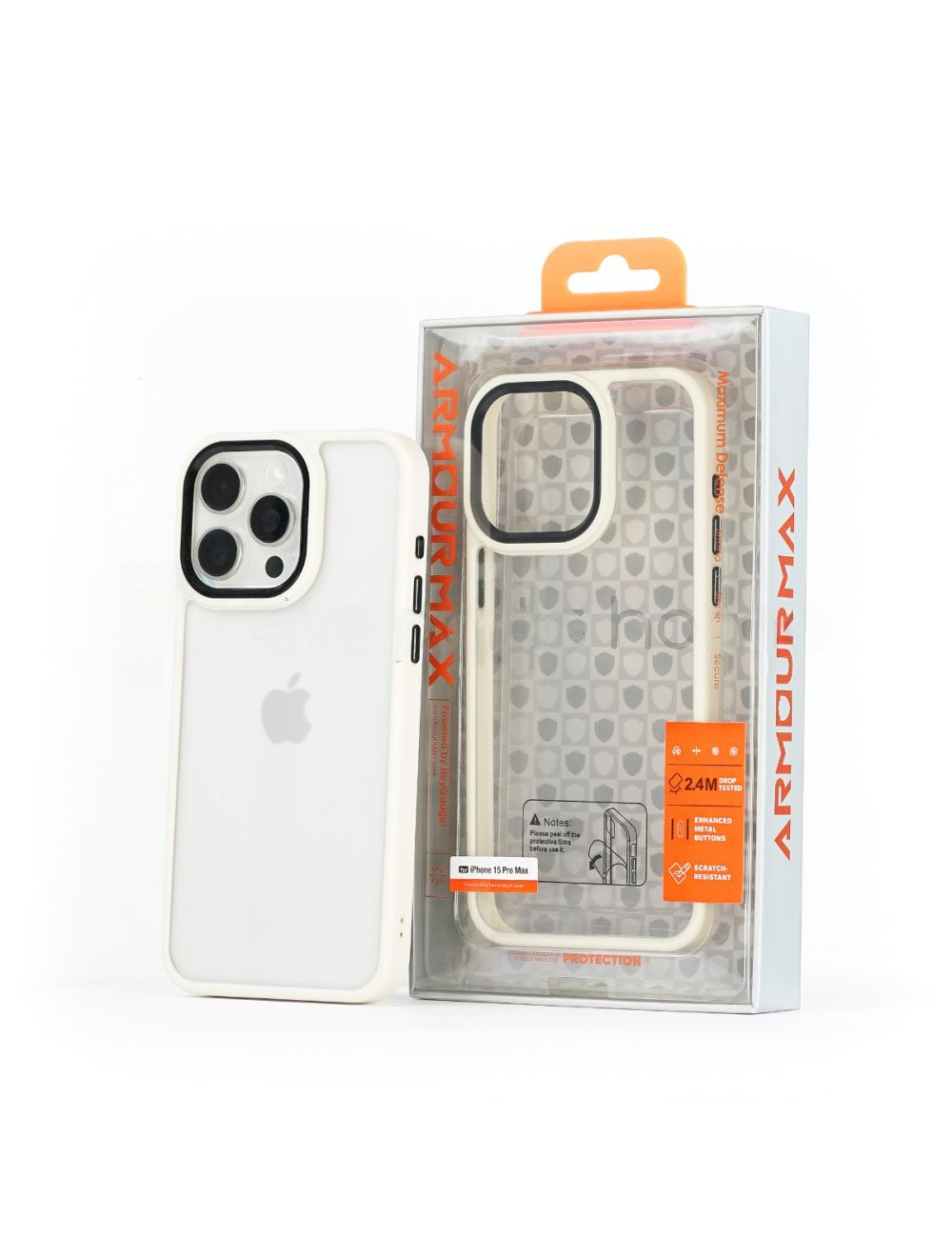 ArmourMax IPhone 12 Pro Max Metal Accessories Soft Grip Shockproof Case