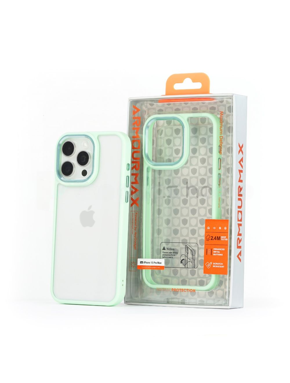 ArmourMax IPhone 12 Pro Max Metal Accessories Soft Grip Shockproof Case